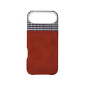 iPhone Air Case Houndstooth Fabric | Tan (Edition ll)
