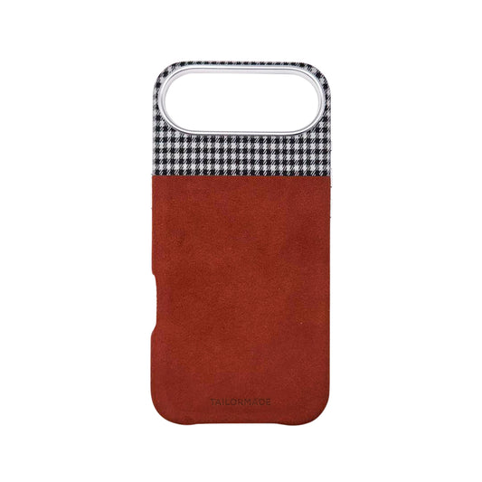 Houndstooth Fabric iPhone Air Case - Tan (Edition ll)