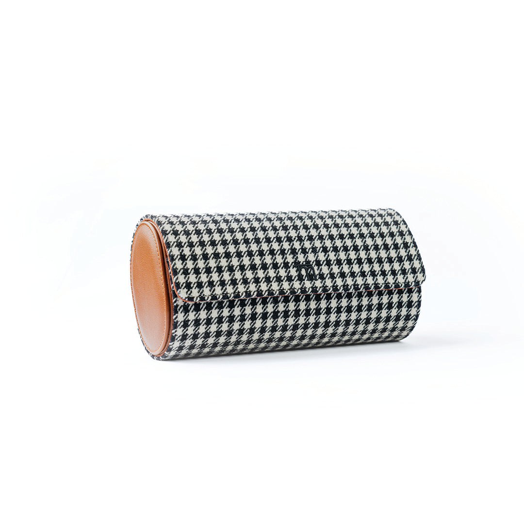 Pepita Houndstooth Fabric (Black & White)