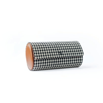 Pepita Houndstooth Fabric (Black & White)