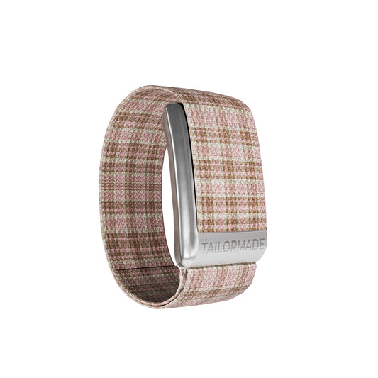 TailorMade Whoop Strap 4.0 - Soft Pink Plaid
