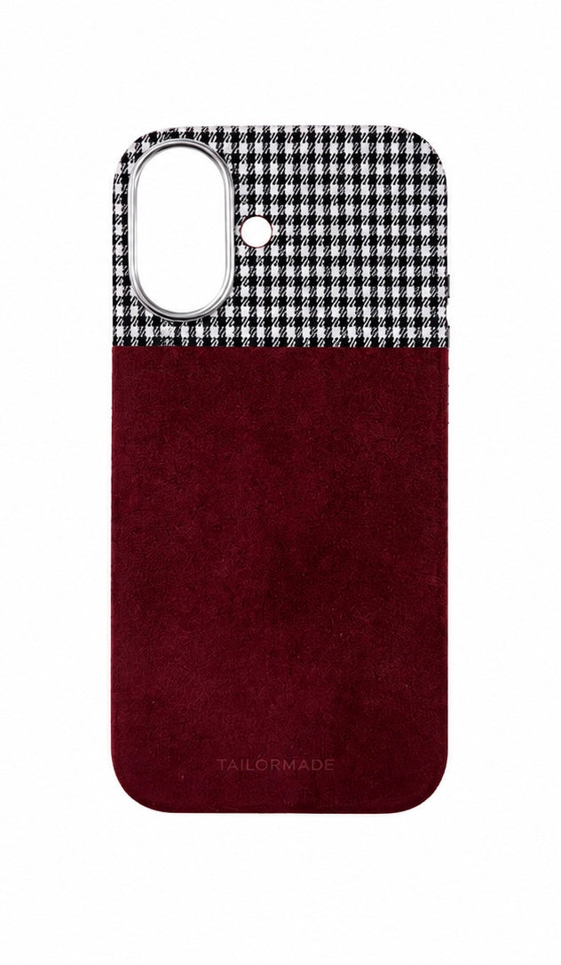 iPhone 17 Cases Houndstooth Fabric | 4 Colors